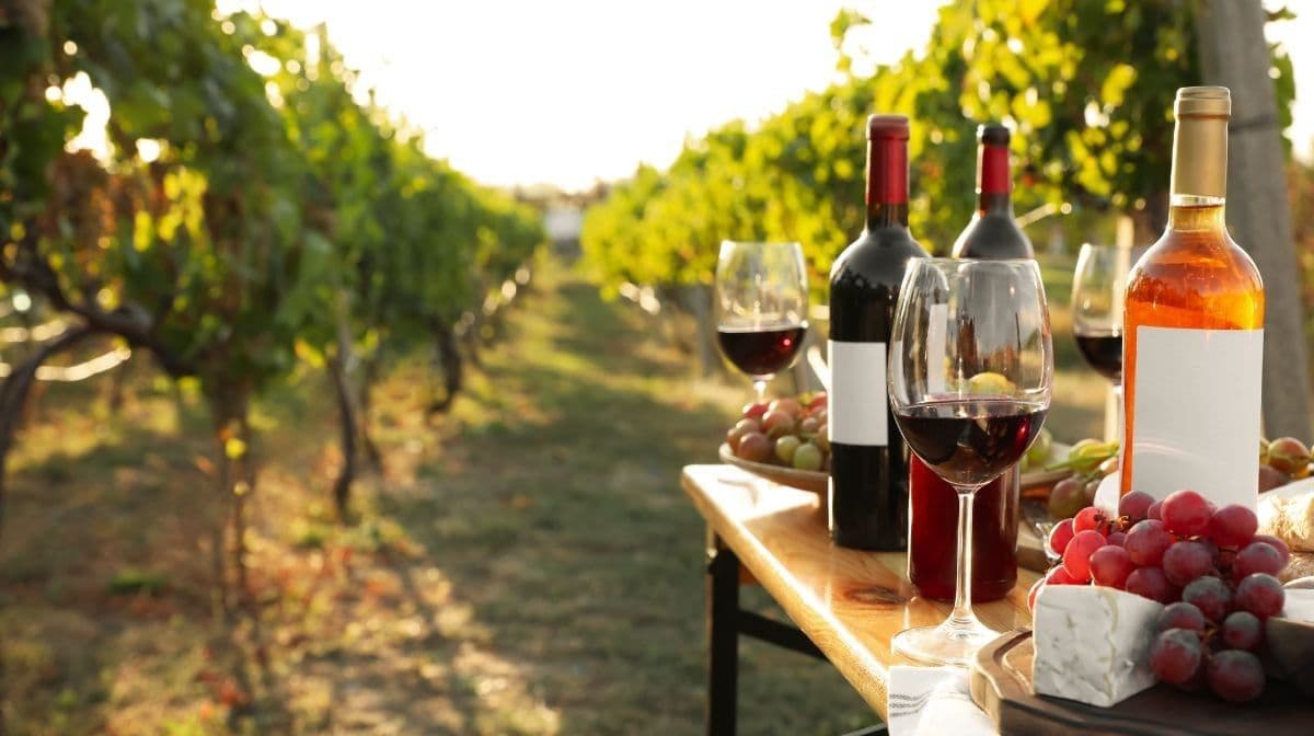 Viñedo con cata de vinos