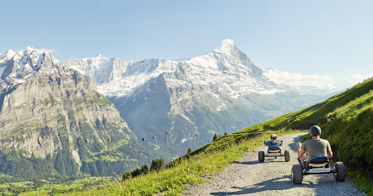 Mountain karts en Grindelwald